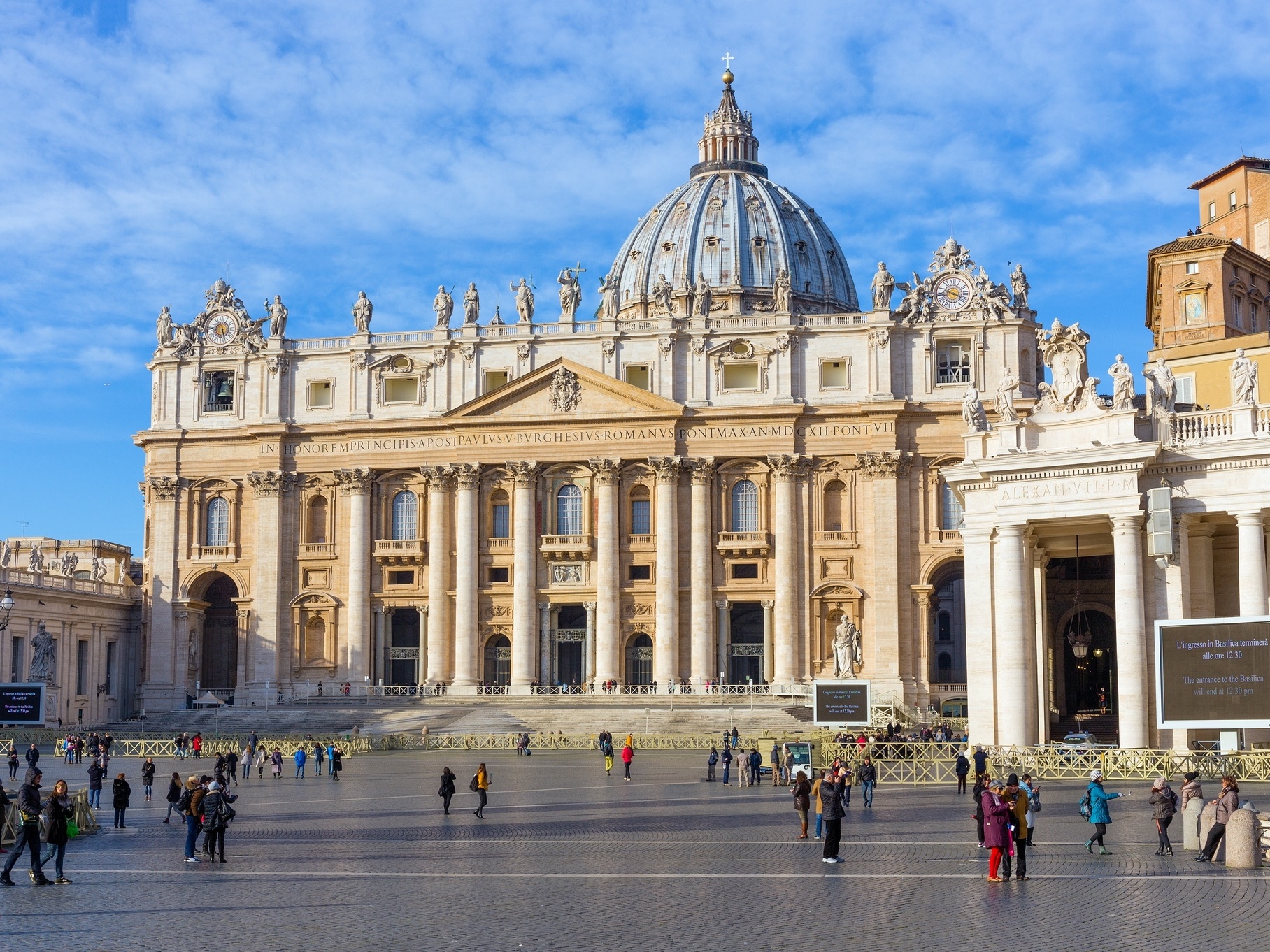 A Basílica de São Pedro e o Vaticano
